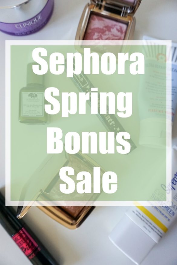 Sephora Spring Bonus Sale