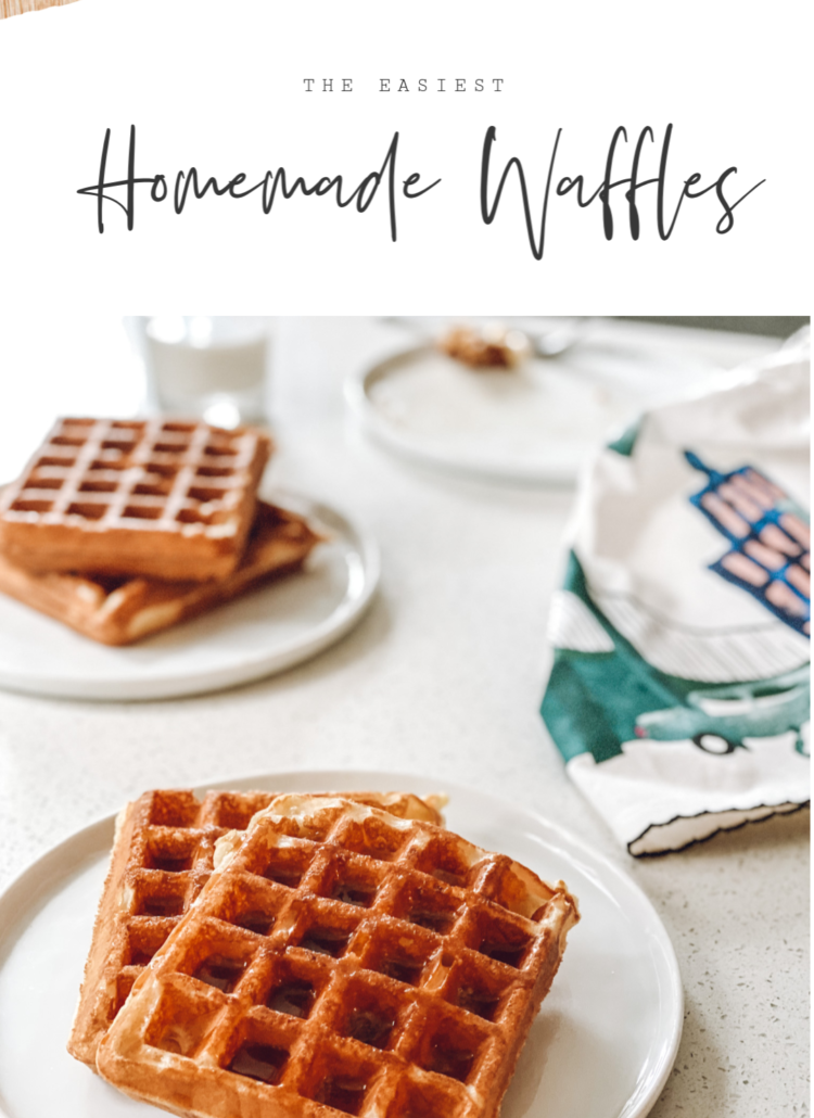 THE EASIEST HOMEMADE PANCAKES AND WAFFLES