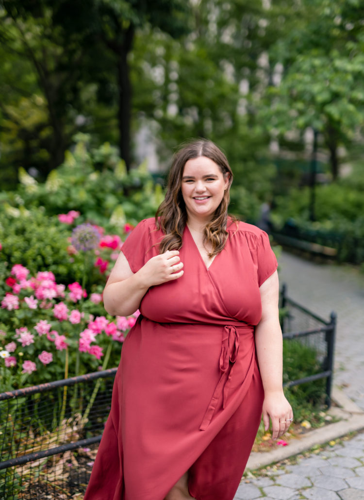 27 Plus Size Wedding Guest Dresses {with Sleeves}