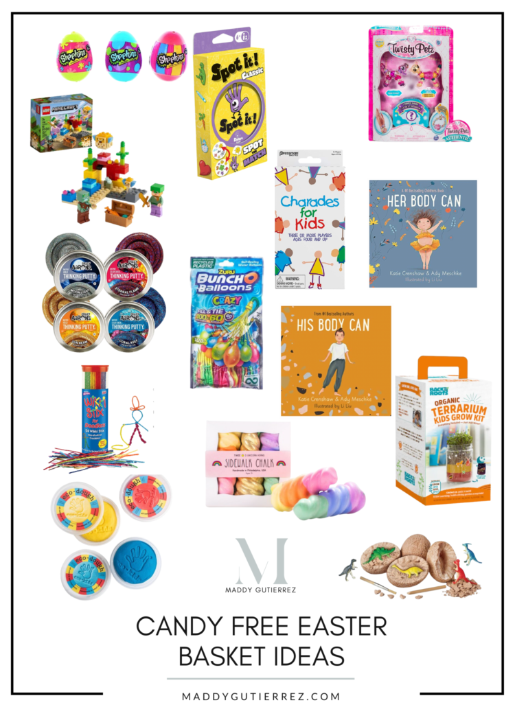 Candy-Free Easter Basket Gift Ideas for Kids