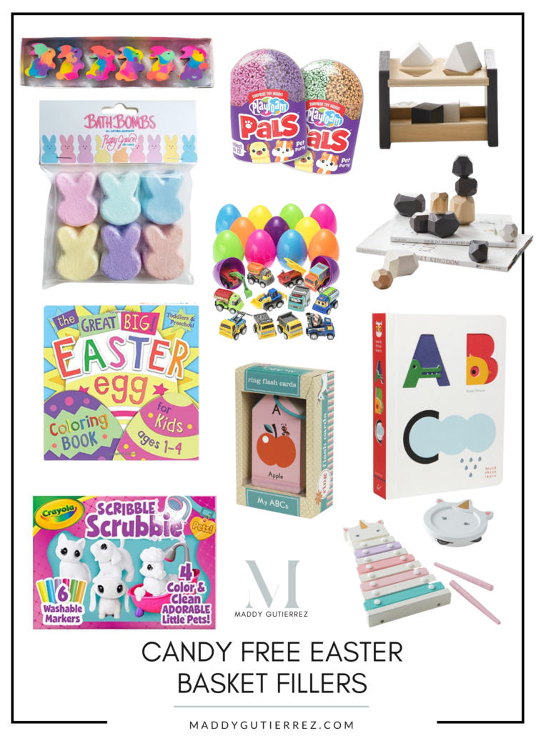 Candy Free Easter Basket Filler Ideas for Toddlers