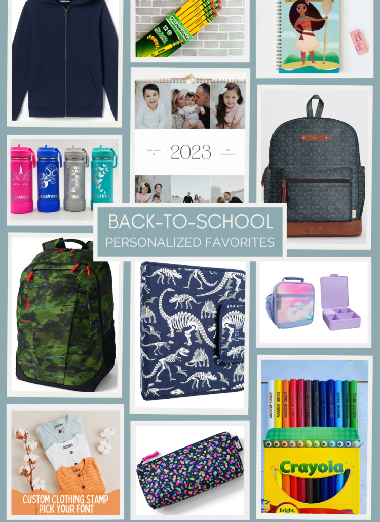 Personalized Back to School Shopping